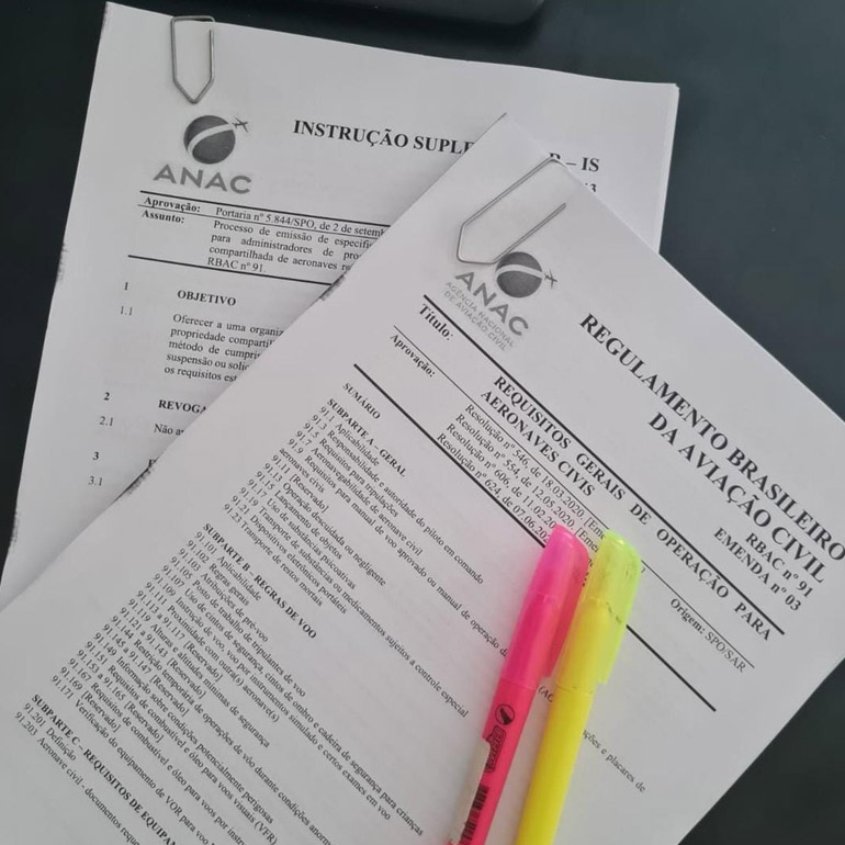 Operações de Aeronaves de Propriedade Compartilhada (RBAC 91)